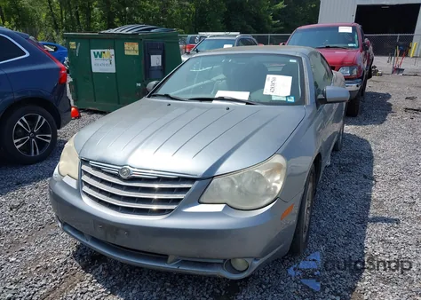 2008 Chrysler Sebring Touring из США, поврежденный, VIN 1C3LC55R38N292626